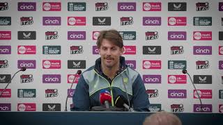 Must view  Media conference  Australian captain Mitch Marsh  1st T20 v England in Southampton [upl. by Eislek]