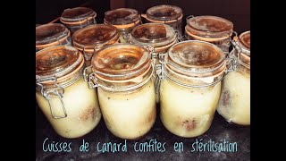 Confit de canard en stérilisation [upl. by Lulita]