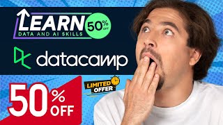 DataCamp Discount 2024  Get up to 50 off on DataCamp Subscription 🎁 [upl. by Eivod576]