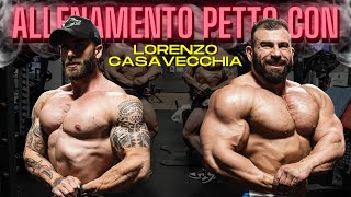 Allenamento PETTO con Lorenzo Casavecchia [upl. by Annairda436]