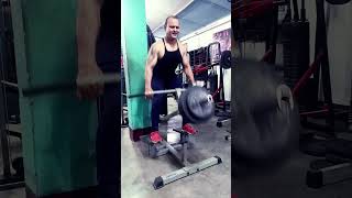 Wide grip T bar rowing fitness motivation back muscle training [upl. by Anyad]