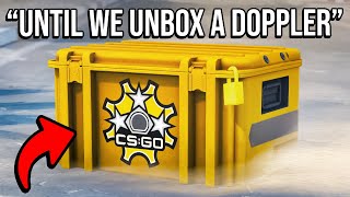 CS2 400 CASE OPENING BATTLE AT 3AM CRAZY KNIFE UNBOX [upl. by Nnylacissej]