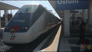 Un paio di treni alla stazione di Ostuni BR Luglio 2020 [upl. by Adaval]