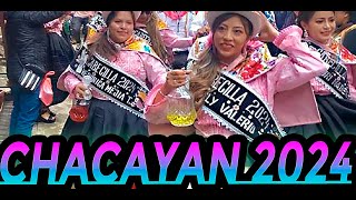 fiesta de compadres 2024 TAYTAMATACRUZ CHACAYAN carnavales cerro de Pasco barrio arriba barrio abajo [upl. by Lletnom]