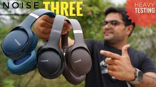 Noise Three Wireless OnEar Headphones with 70Hrs Playtime ⚡⚡ Heavy Testing 🔥🔥 [upl. by Teirrah291]