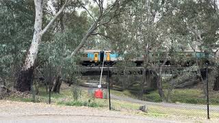 Southbound XPT through Wangaratta  Vic Spotters [upl. by Tnomel]