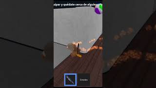 Parte 10 Devore en esta partida de mm2 vvs mm2 roblox humor short [upl. by Ahsimot399]