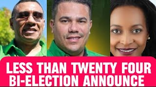 BiElection for South East St Ann announced [upl. by Odraccir222]