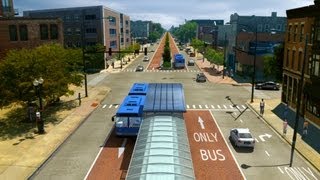 BRT Chicago—Ashland Avenue Bus Rapid Transit [upl. by Akihdar609]