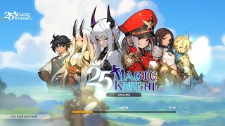 25 Magic Knight Ln Apk  Düşük Boyutlu Rol Oyunu GamePlay [upl. by Naerb657]