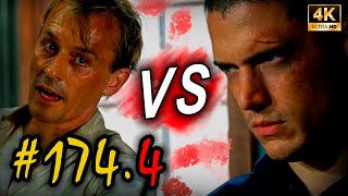 Final fight TBag vs Michael Scofield Sucre is badly wounded  Prison Break 1744 4K [upl. by Ttreve999]