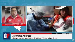 RCR Conexión Regional  Entrev Jerónimo Andrade Inicio última campaña de la PIAS Lago Titicaca I [upl. by Rutherford]