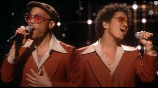 Bruno Mars Anderson Paak Silk Sonic  Leave the Door Open LIVE from the 63rd GRAMMYs ® 2021 [upl. by Ahar856]