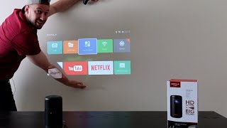 BEST STREAMING projector  EASY TO LOAD APPS  Anker Nebula Capsule Max [upl. by Nyladam609]