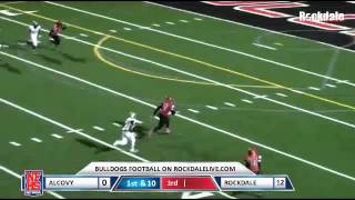 Rockdale 2 Tajee Steele finds a wide open 7 Jacari Cameron for a 46 yard TD pass [upl. by Macdonald]