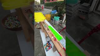 Marble Run ☆ HABA Wave Slope amp Wooden Course 6 [upl. by Ivets]