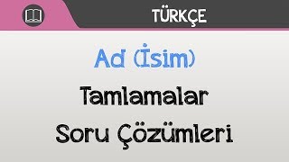 Ad İsim  Ad Tamlamaları Soru Çözümleri [upl. by Meill31]