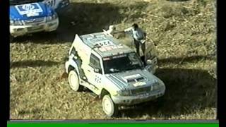 Dakar 2001 Schlesser  Masuoka spanish [upl. by Esaele]