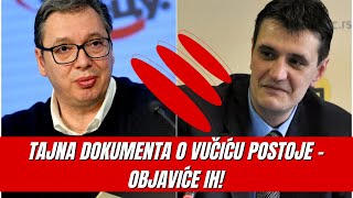 Novinar Domagoj Margetić koji poseduje tajna dokumenta o Vučiću poslao jasnu poruku [upl. by Theresina]