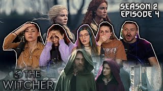 The Witcher Season 2 Episode 4 Redanian Intelligence REACTION [upl. by Asiar]