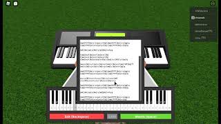 PlayDate  Roblox Piano Sheets  Melanie Martinez [upl. by Sakovich]