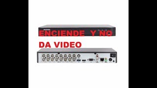 REPARACION DVR ENCIENDE Y NO DA VIDEO [upl. by Gredel]