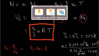 FISICA esercizi sullenergia interna di un gas perfetto parte 1 [upl. by Celene401]