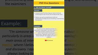 PhD Viva Question with Answer 118 phd phdviva [upl. by Nita246]