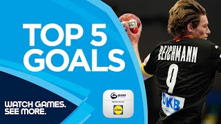 TOP 5 Goals of the week  EHF EURO 2022 Qualifiers amp EHF EURO CUP 2022 [upl. by Flight]