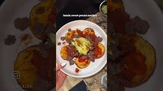 Full day of eating 130g of protein for my reverse diet 🫶🏻✨🥩🥑🧂🌶️ healthyfood mealideas [upl. by Aniv]