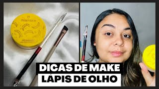 DICAS DE MAKE COMO NÃO BORRAR LÁPIS DE OLHO [upl. by Hausmann]