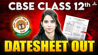 CBSE Date Sheet 2025 🚨  CBSE Latest News  Class 10 and 12th Board Exams Schedule out 🤯 [upl. by Orestes]