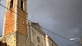 CAMPANE FESTOSE CHIESA MADONNA DELLE GRAZIE SANT AGATA DI PUGLIA FOGGIA [upl. by Amethyst]