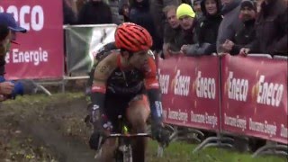 bpost bank trofee Essen vier op vier voor Wout Van Aert [upl. by Fulmer937]