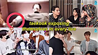 Jungkook and Taehyung exposing themselves in every live 🤦‍♀️‼ [upl. by Kopaz]