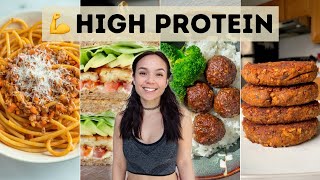 High Protein Meals to Keep You Strong amp Satisfied Vegan [upl. by Jinny]