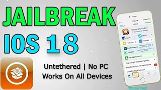 Unc0ver Jailbreak 18 Untethered  Jailbreak iOS 18 Untethered No Computer [upl. by Rehpinej]