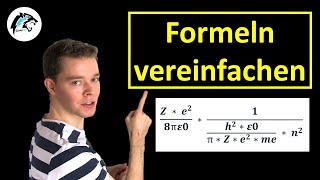 Rechnen und Vereinfachen von komplexen Formeln  Physik Tutorial [upl. by Anahtor581]