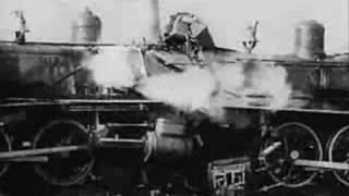 BFI Fundamentalism vs Evolution 1925 steam train crash [upl. by Day]