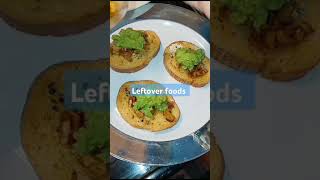 Leftover food pizza part 1 leftoverricerecipe foodkhichdi leftover [upl. by Heti177]