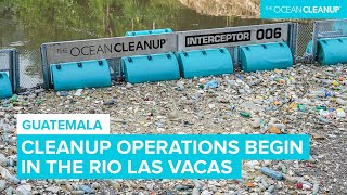 Interceptor 006 Has Tackled Over 850000 KG of Trash in Guatemala So Far [upl. by Ayekam265]