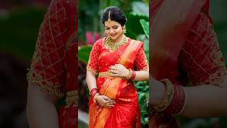 😍❤️🫠🧿 explore shortsvideo youtube trend trending saree stylingideas maternity shoot yt [upl. by Eimam100]