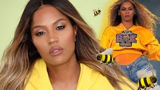 BEYONCE Coachella 2018 Makeup Tutorial  MakeupShayla [upl. by Bradleigh]