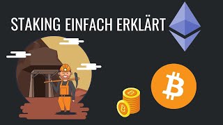 Was ist Staking und wie funktioniert es  CryptoTicker erklärt [upl. by Eked]