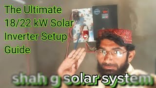 The Ultimate 1822 kW Solar Inverter Setup Guide [upl. by Nortna245]