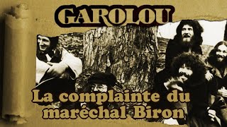 Garolou La complainte du maréchal Biron Karaoke [upl. by Mishaan]