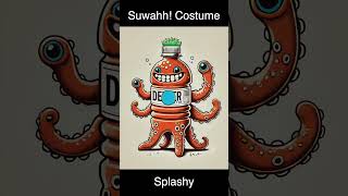 Splashy is ready for Halloween  Suwahh Costume [upl. by Doownyl]