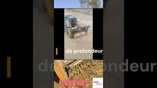 PTH MicroCrusher PTO  Kundenvideo aus Frankreich von AbracadaBranches [upl. by Leela78]