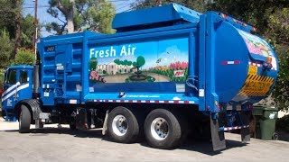 AW Allied Waste Services Consolidated Dispsoal  Autocar Xpeditor McNeilus Autoreach on Recycling [upl. by Maybelle]