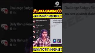 LakaGamingLolFunniestMoment😂shorts viral freefireshorts lakagaming [upl. by Jovi]